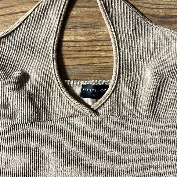 White Fox Halter Top - Picture 6 of 8